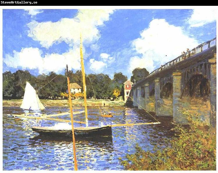 Claude Monet Le Pont routier, Argenteuil